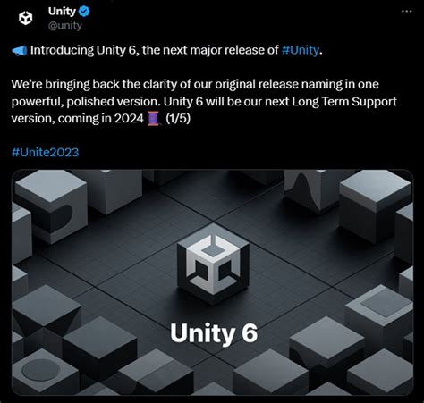 unity release date|Introducing Unity 6, the next major release of Unity..